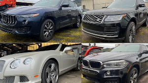 File photo of luxury vehicles