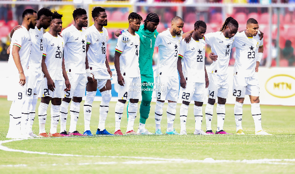 File photo: Black Stars players