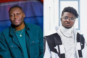 Arnold Asamoah-Baidoo (L) and Kuami Eugene (R)
