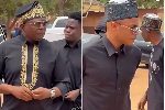 Watch as Ayew family arrives at one-week celebration of Asamoah Gyan’s father Watch as Ayew family arrives at one-week celebration of Asamoah Gyan’s father