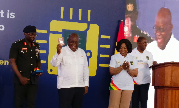 Akufo-Addo launches chip embedded passport