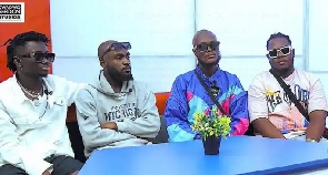 Kwadwo Sheldon invited the 'celebrity look-alikes' for an interview in his studio