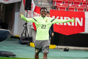 Black Stars striker, Prince Adu Kwabena