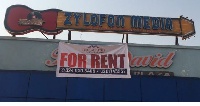 A signage advertising the property which once housed Tamale office of Zylofon Media