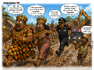 Chiefs, queens who engage or aid galamsey will be prosecuted - Bono Minister warn