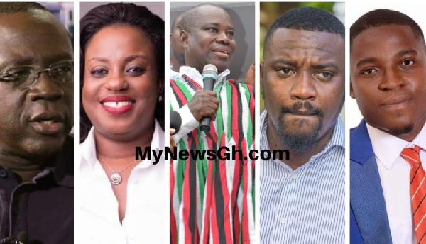 The following candidates may be on the shortlist of the NDC to vie for the late Agyarko's seat