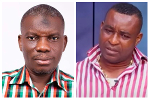 Mahdi Jibril [L] and Chairman Wontumi
