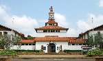 A picture of the  building of University of Ghana