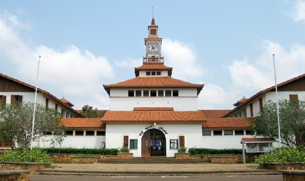 File photo of the University of Ghana, Legon