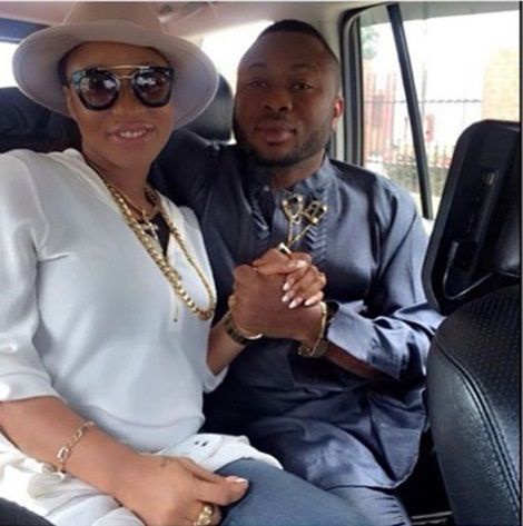 Tonto Dikeh and her husband (Instagram )