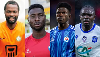 L-R Yaw Annor, Emmanuel Hackman Sharani Zuberu and Marvin Senaya all switched nationalities