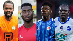 L-R Yaw Annor, Emmanuel Hackman Sharani Zuberu and Marvin Senaya all switched nationalities