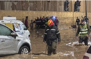 The Moroccan town of Safi was hit by disastrous flash flooding on Sunday, with more rains predicted