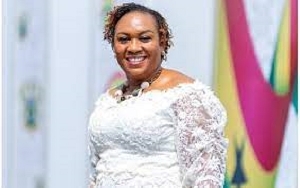Mavis Hawa Koomson is a former Minister of Fisheries and Acquaculture Development