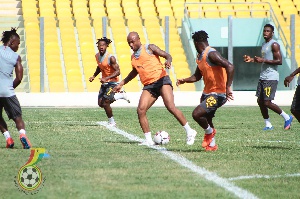 Black Stars train ahead of Sudan trip on Tuesday, November, 17