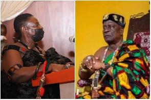 Obaatanpa Ama Eduwa I and Omanhene Obrifo Ahunako Ahor Ankobea II