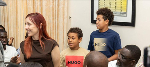 Christian Atsu's wife and children attend GFA talent engagement program in UK