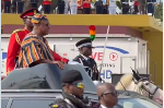 Watch President Mahama's grand entry for 69th Independence Day parade