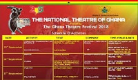 The annual Ghana Theatre Festival