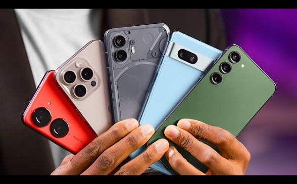 File photo of mobile phones