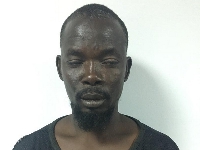 The suspect Asabke Alangdi