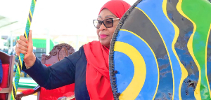 Samia Suluhu Hassan was sworn in on Monday after elections marred by violence