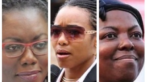 Some of the female MP's part of Ghana's 7th Parliament