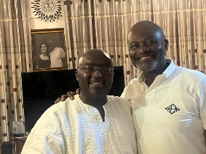 Mahamudu Bawumia (left) and Kennedy Agyapong (right)