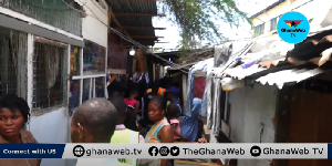 The settlement built over a major drain is said to harbour several illegal structures