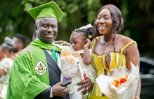 Paul Yandoh recently graduated from KNUST with his third master's degree