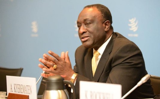 Minister for Trade and Industry, Alan Kyeremanten