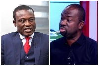 Special Prosecutor, Kissi Agyebeng [L] and Baffour Agyei Awuah