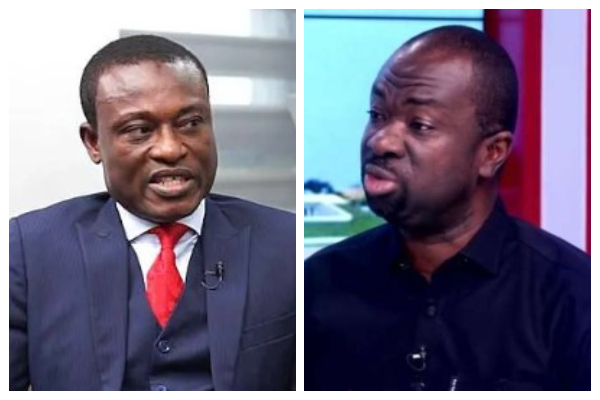 Special Prosecutor, Kissi Agyebeng [L] and Baffour Agyei Awuah