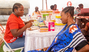 About 400 people received free health screening during Telecel Foundation’s Healthfest in Konongo