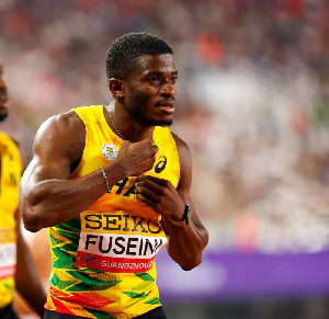 Ghanaian sprinter, Ibrahim Fuseini
