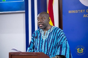 Information Minister, Kojo Oppong-Nkrumah