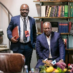 Dr. Callistus Mahama and President-Elect John Dramani Mahama