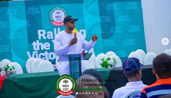 Mr. Edwin Elikem Amenyeawu is the Constituency Youth Organizer of Ablekuma Central