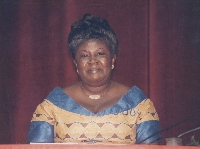 The late former First Lady, Theresa Kufuor