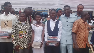 Students from Agona SDA School secured the first, second, and third positions