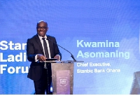 Chief Executive of Stanbic Bank Ghana, Kwamina Asomaning