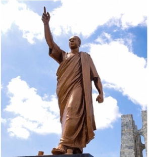 Kwame Nkrumah's statue