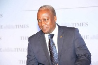 Former president John Dramani Mahama