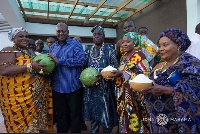 The chiefs invited the former president to  this years Ada Asafotufiami festival