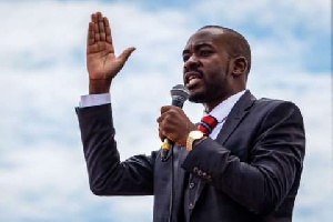 Zimbabwe’s Nelson Chamisa says it was the opposition that actually won the poll