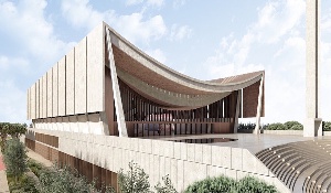 Artistic impression of Ghana's National Cathedral