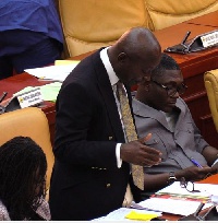 Minister for works and housing, Samuel Atta Akyea