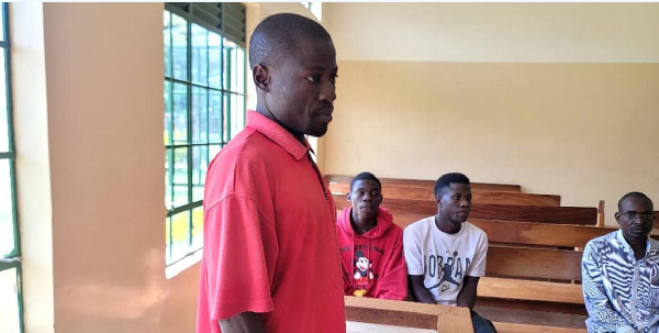 Mustafar Manirabuka alias Katonda appearing before Busia Chief Magistrates Court on October 2, 2025