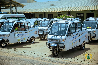 The President has dispelled claims that the tricycles are ambulances