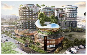 The synergy between commercial and residential spaces creates a vibrant and dynamic community